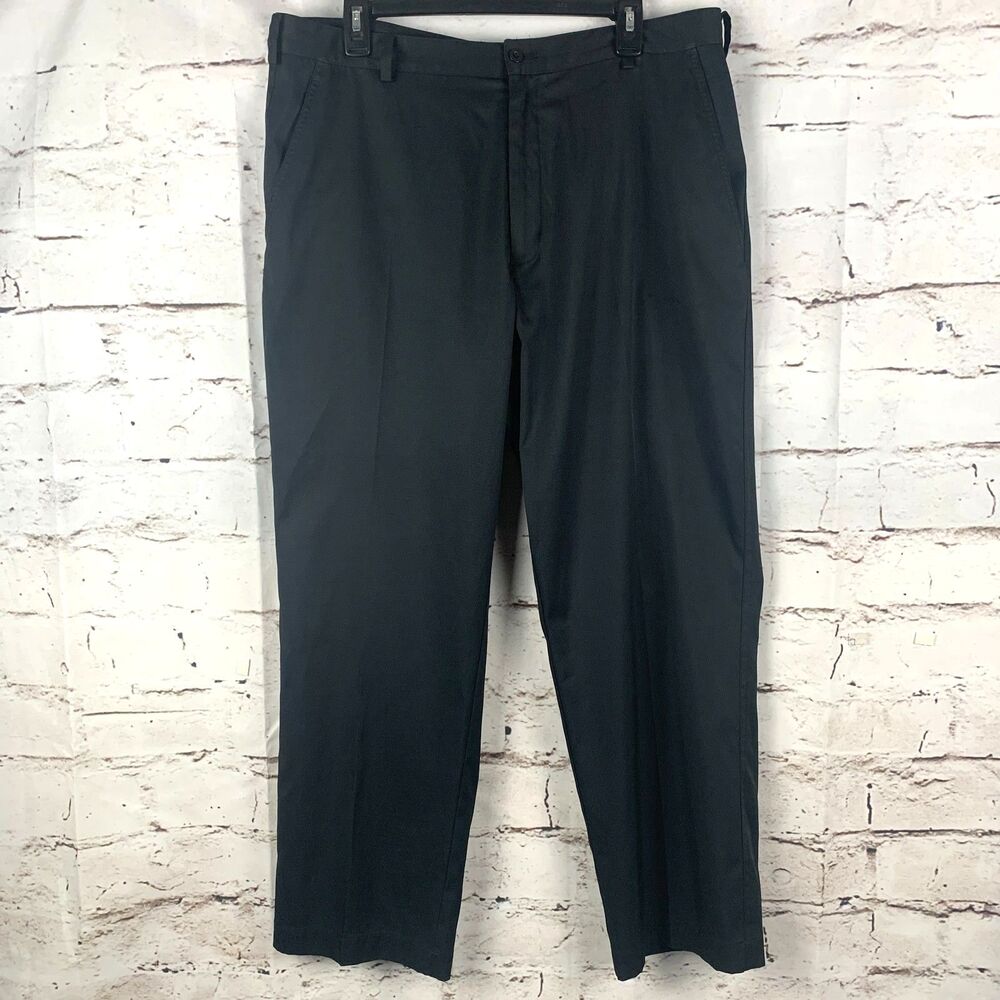 Nike Golf Pants Men's 36x30 Black Standard Dri-Fit Stretch Performance Victory